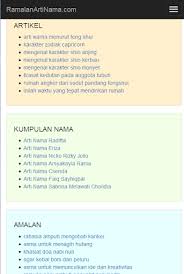 Hasil perhitungan dan ramalan nama sri hartati adalah 6, dan perhitungan tanggal lahir sri hartati adalah 11. Download Primbon Arti Nama Weton Dan Ramalan Free For Android Primbon Arti Nama Weton Dan Ramalan Apk Download Steprimo Com