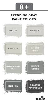 You Can T Go Wrong With This Collection Of Trending Gray Paint Colors Kilz Complete Coat Paint Primer In One Offers A Kilz Paint Kilz Paint Colors For Home