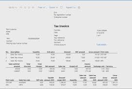 Create invoices in word, google docs, excel, sheets, pdf & more! Set Up And Report Value Added Tax Vat Finance Dynamics 365 Microsoft Docs