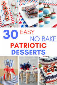 Add some fruit to an ice cream cake using this tutorial for a delicious american flag cake! 30 Easy Patriotic Red White Blue Desserts A Hundred Affections