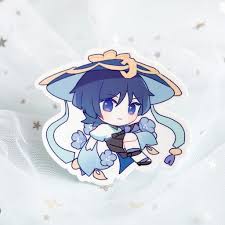 Genshin Impact: Wanderer Vinyl Sticker - Etsy