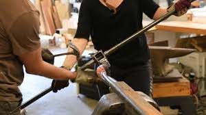 American woodworker merges with popular woodworking. Wood And Metal Burnsville Artist Mark Woodham Crafts His Vision
