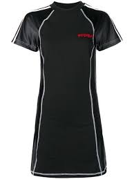Adidas Originals By Alexander Wang Schmales Minikleid Farfetch Roupas Populares Roupas Da Moda Ideias Fashion