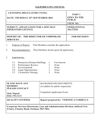 Meet the buyer in salford. Salford City Council Licensing Regulatory Panel Part 1
