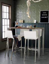 Place a narrow bar table in a kitchen corner or smaller breakfast nook if your kitchen lacks the space for a tradtional dining table. Pin On San Diego Office Project
