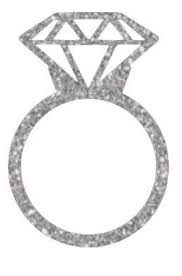 Black And White Diamond Ring Clipart Pin On Bricolage Cadeaux D Anniversaire