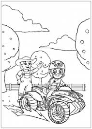 The series focuses on a boy named ryder who leads a pack of search and rescue dogs known as the paw patrol. Paw Patrol Free Printable Coloring Pages For Kids