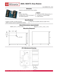 Buy altronix rbsn relay module featuring 12 or 24 vdc input voltage, designed for continuous duty, handles any switching application. Door Monitoring Systems Cimtel Inc Cimtel Inc
