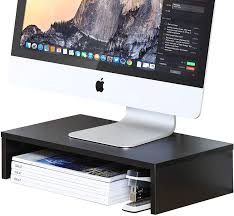 Check spelling or type a new query. Fitueyes Wood Desktop Monitor Stand Screen Riser For Computer Tv Printer Stand Dt105401wb