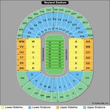 map of tennessee football seating map free download