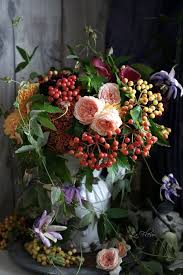 la fleur フラワーアレンジメント 秋のフラワーアレンジメント 花 アレンジメント