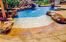 Zero And Beach Entry Pool Photos Blue Haven In 2020 Beach Entry Pool Beach Entrance Pool Swimming Pool Pictures
