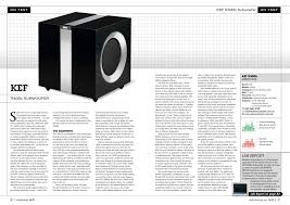 On Test On Test Kef R400b Subwoofer Manualzz Com