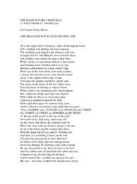 A fun printable trivia game for christmas eve, family gatherings and christmas parties. The Night Before Christmas A Visit From St The Night Before Christmas A Visit From St Pdf Pdf4pro