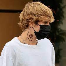 Justin bieber gets new 'patience' inking on his neck. Justin Bieber Got A New Neck Tattoo His Mom Does Not Approve Teen Vogue