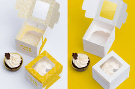 Download One Cupcake Box Mockup 01 Creative Daddy