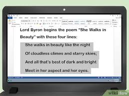 You can use our free mla citation generator to. How To Quote Poetry In An Essay With Pictures Wikihow