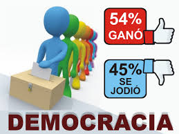 La democracia es un sistema en el que trabajan en conjunto el gobierno y el pueblo, el cual se rige por mayoría de sus votant