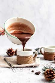 Healthy Hot Chocolate Recipe Vegan Dairy Free Ambitious Kitchen Recipe Healthy Hot Chocolate Healthy Hot Chocolate Recipe Hot Chocolate Recipes