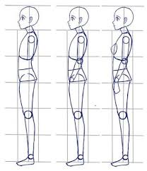 How To Draw Body Side View 32 Best Ideas Anime Side View Anime Drawings Body Reference Drawing