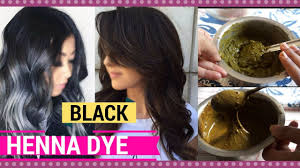 Get Jet Black Hair At Home Naturally How To Mix Henna Hair Dye To Cove Black Hair Henna Hair Color For Black Hair Dyed Natural Hair
