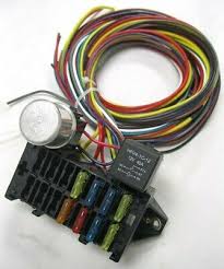 Gm standalone harness custom jeep wiring harnesses are available from current performance. 8 Circuit Basic Wire Harness Fuse Box Street Hot Rat Rod Wiring Car Truck 12v Ebay