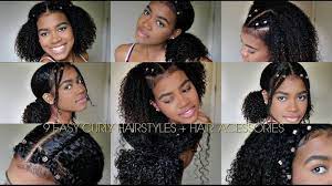 9 Easy Curly Hairstyles Natural Hair Hair Cuffs Curly Hair Styles Easy Curly Hair Styles Curly Hair Styles Naturally