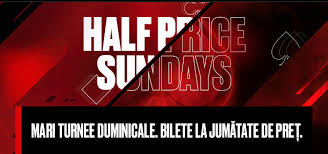Vand aparat de intors gene nou sigilat la jumatate de pret 18 lei. Sunday Million Ul Si Alte 5 Turnee La Jumatate De Pret In Aceasta Duminica Nu Ratati Promotia Half Price Sunday