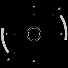 The crosshair is the one you choose from the settings. Animated Crosshair Krunkerio