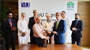 Four times the sum insured in case of. Mcb Bank And Virtual University Sign Mou For Strategic Collaboration