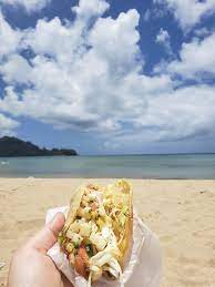 On the north coast of kauai, the perfect crescent shape of hanalei bay tucks up against lush, green mountains streaked with waterfalls fed by the warm pacific rain. The Best Fish Tacos On Kauai Kara J Miller