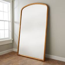 Classic contemporary gold full length wall mirror | floor leaner. Halcyon Gild Tall Mirror Tall Mirror Oversized Floor Mirror Large Floor Mirror