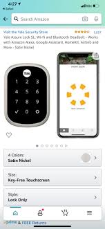 However, the lock doesn't connect directly to wifi, but instead uses a different kind of network to communicate with a nest guard or nest connect in your home, which in turn connect to wifi. Yale Assure Lock With August Connect Disconnects From Wifi Almost Every Hour I Have A Unifi Aps Eventually It Will Reconnect But It S A Daily If Not Hourly Occurrence Of It Disconnecting