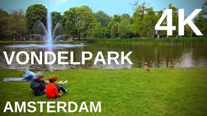 Overnachting in een superior queen room. Best Park In Amsterdam Vondelpark 4k 50fps Youtube