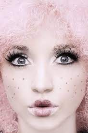 Doll 01 By Davidbenoliel On Deviantart Doll Makeup Halloween Doll Face Makeup Cotton Candy Costume