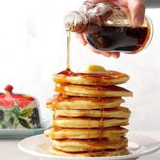 The Best Ever Pancakes Recipe In 2020 Pancake Recipe Taste Taste Of Home Savoury Cake