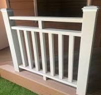 Durable Plastic Composite Guardrails for Outdoor Safety