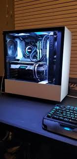Skytech archangel gaming computer pc desktop. 13 Nzxt H500 White Builds Ideas Custom Pc Gaming Room Setup Gaming Setup