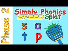 To make games a little more interesting. Phase 2 Phonics Game Sounding Out With Speed Splat S A T P Youtube
