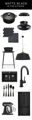 Get In My Kitchen On Trend Matte Black Kitchen Goods Matte Black Kitchen Black Kitchens Black Appliances Kitchen