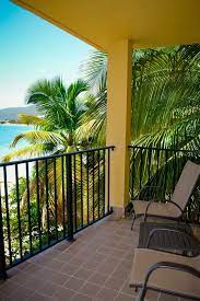 Every Room At Emerald Beach Resort Has A Balcony With A Spectacular View Of Lindbergh Bay Beach Resorts Resort St John Hotel
