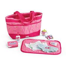 Bitty Baby Diaper Bag Set Baby S Diaper Tote Baby Doll Diaper Bag Girl Diaper Bag Bitty Baby American Girl