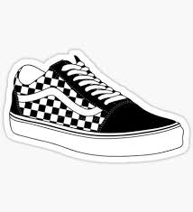 Aesthetic Trendy Black And White Tumblr Stickers Stickers Preppy Stickers Aesthetic Stickers Vans Stickers