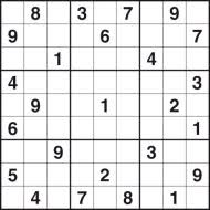 Each puzzle will already have numbers filled in depending on the difficulty level. Challenging Sudoku Puzzles Free Printable Worksheets