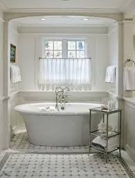 Upgrade Your Rooms With Net Curtains Dressmaking Ideas Bathroom Window Treatments Bathrooms Remodel Traditional Bathroom