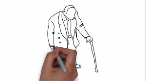 How To Draw A Old Man Step By Step Easy Drawing Tutorial Youtube All the best man sketch drawing 30+ collected on this page.