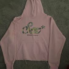 Coco Blake sex hoodie cropped has stains - Depop