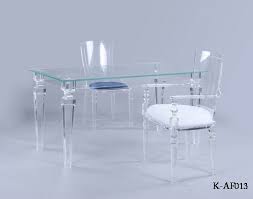 Browse a large selection of kitchen and dining room tables, including wood, metal, plastic and glass dining table ideas in round, oval and rectangular designs. Plexglass Table Modern Acrylic Dining Table Restaurant Furniture
