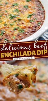 Beef Enchilada Dip In 2020 Beef Enchilada Dip Beef Enchiladas Food