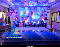 Themed birthday decorations v decors and events: Simple Decoration For 1st Birthday Party At Home Novocom Top